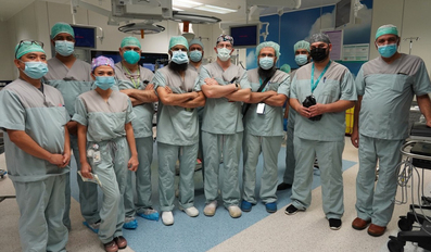 Sidra Medicine and Hamad Medical team